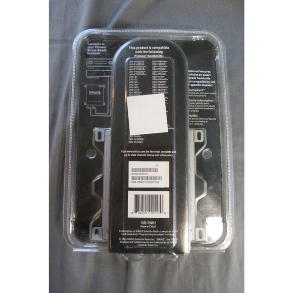 SIRIUS CONNECT PIONEER COMPATIBLE SATELLITE RADIO TUNER SIR-PNR2 Sealed Unopened - Picture 6 of 8
